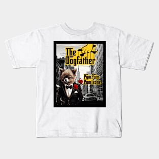 The Dogfather: PomPom Pomleone Kids T-Shirt